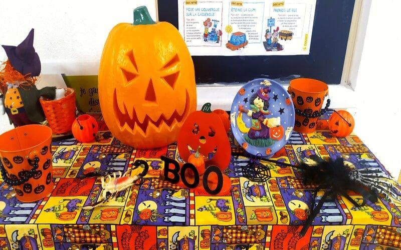 Une journée Halloween à l'école !